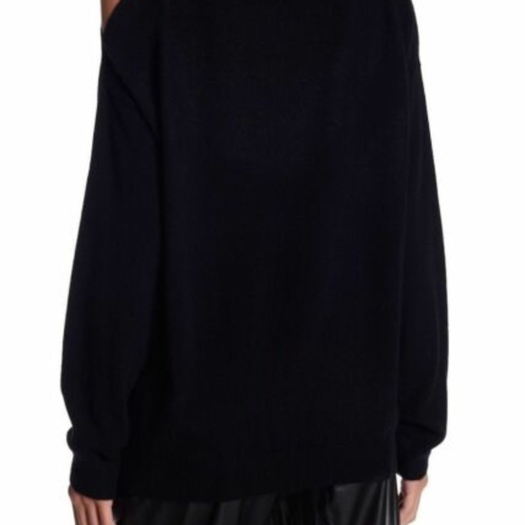NEW Vince Cashmere Cold Shoulder Tunic Sweater - Picture 6 of 6